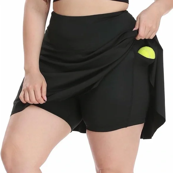 Plus Size Sports Skort - Picture 2 of 9